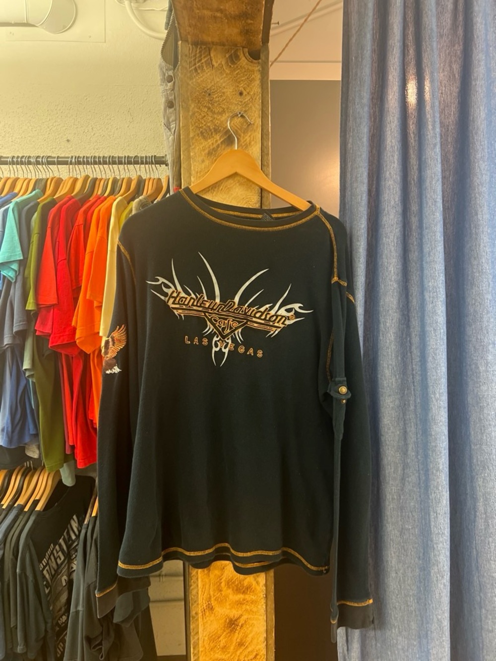 Vintage Harley Davidson Las Vegas Black Sweatshirt